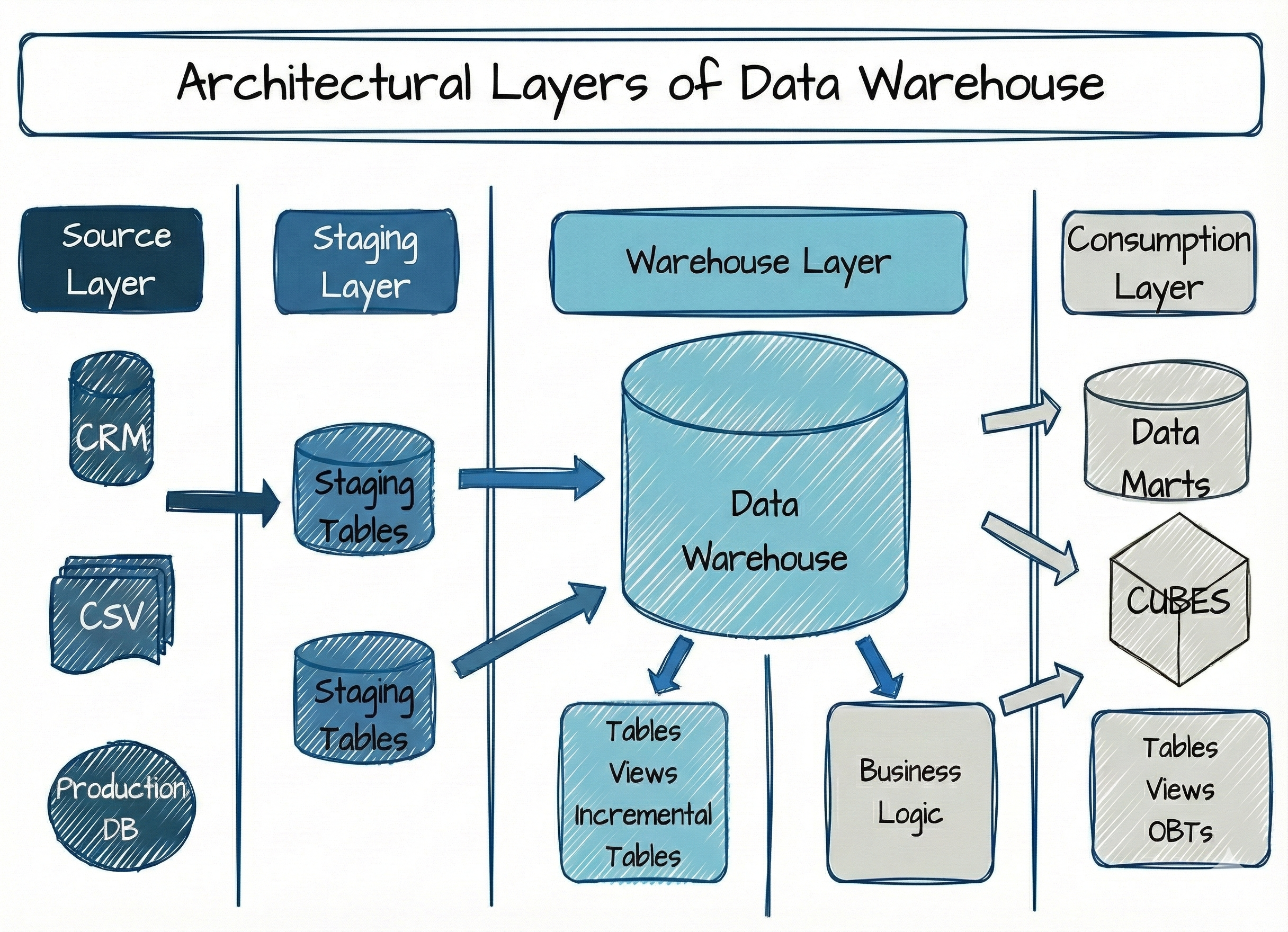 Data Warehouse Architecture Diagram
